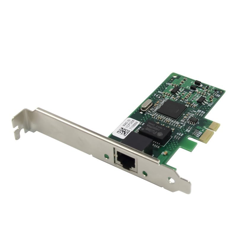 BOXNUBE PCIe Single Port Gigabit Lan Card PCI-E for Servers & Desktops | Intl Chipset, 1 Port Giga Lan Card BOXNUBE PCIe Single Port Gigabit Lan Card PCI-E for Servers & Desktops | Intl Chipset, 1 Port Giga Lan Card